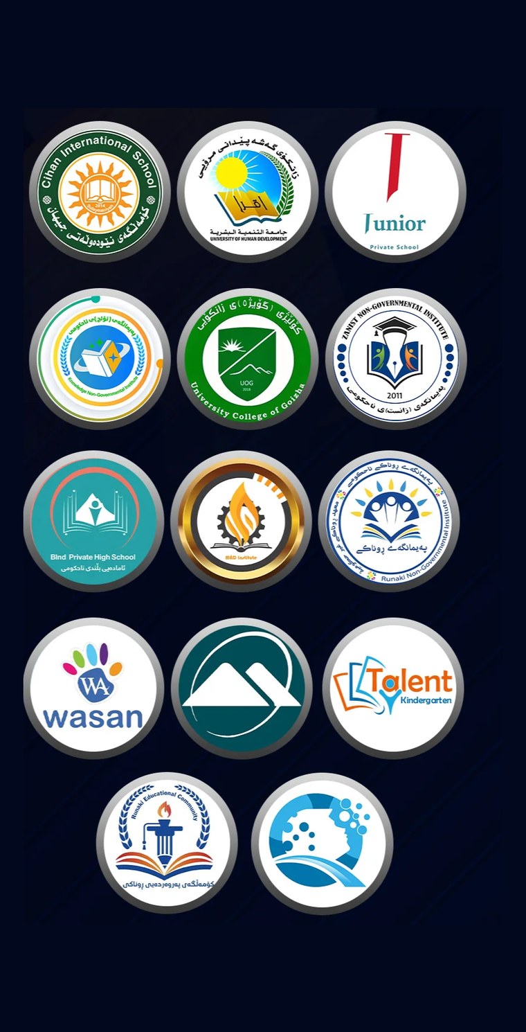 Education client logos